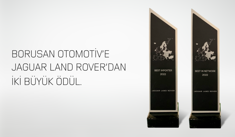 Jaguar Land Rover’dan Borusan Otomotiv’e İki Ödül Birden