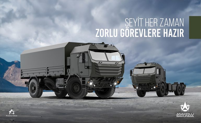 Anadolu Savunma, taktik tekerlekli araç modelleri ile IDEF’te